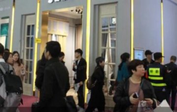 山東濰坊涂料企業(yè)特裝展位搭建設計圖