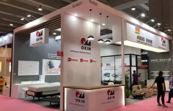 濰坊食品包裝企業展臺搭建效果圖