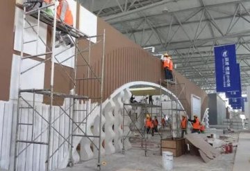 濰坊汽車配件企業(yè)展覽搭建設(shè)計效果圖